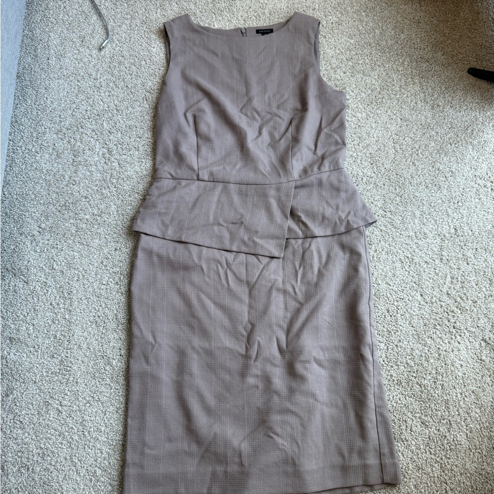 Sleeveless Peplum Dress